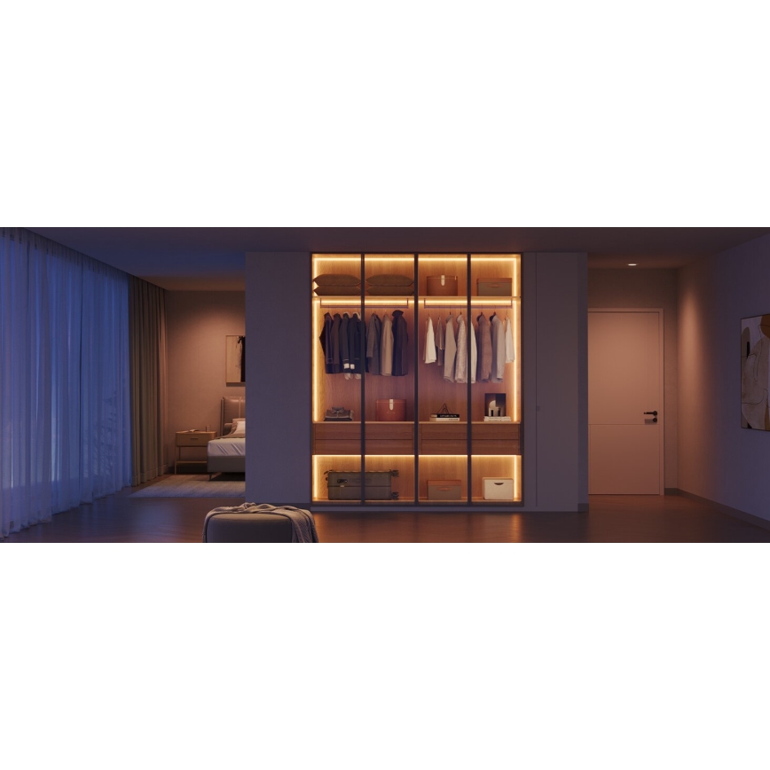 Govee - Tira LED RGBICW com regulação COB 3780 díodos 3m Wi-Fi Matter