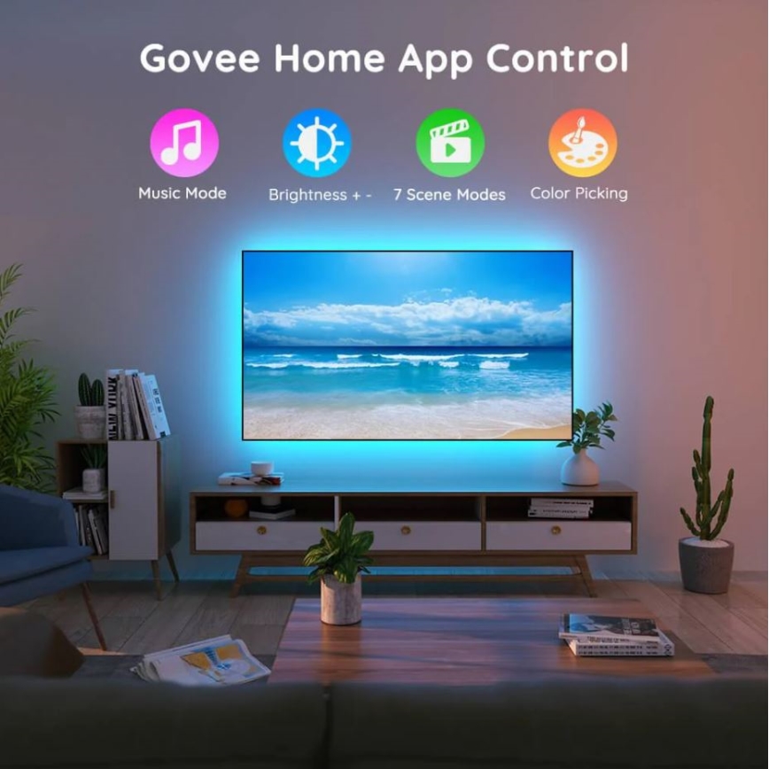 Govee - TV 46-60 SMART LED retroiluminação RGB + controlo remoto