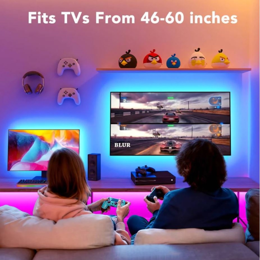 Govee - TV 46-60 SMART LED retroiluminação RGB + controlo remoto