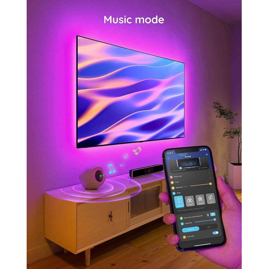 Govee - TV 46-60 SMART LED retroiluminação RGB