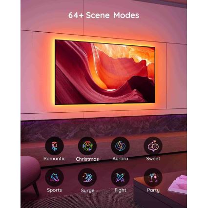 Govee - TV 46-60 SMART LED retroiluminação RGB