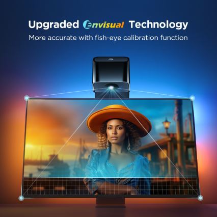 Govee - TV Backlight 3 Lite TV 40-50" SMART LED retroiluminação RGBICW Wi-Fi IP67 +RC