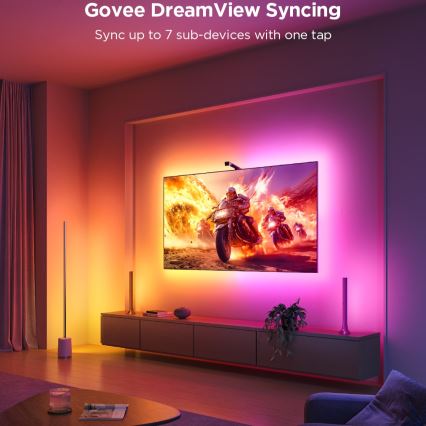 Govee - TV Backlight 3 Lite TV 40-50" SMART LED retroiluminação RGBICW Wi-Fi IP67 +RC