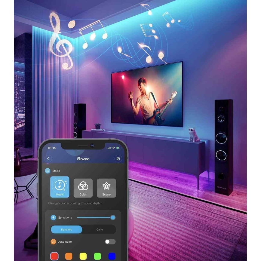 Govee - Wi-Fi RGB Smart Tira LED 5m