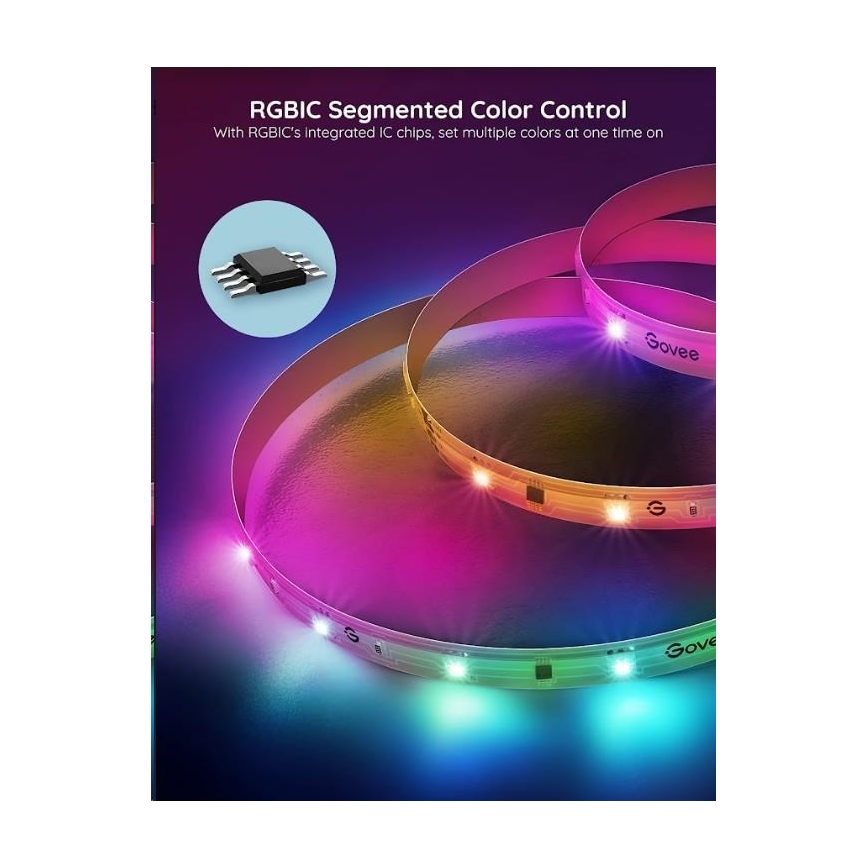 Govee - Wi-Fi RGBIC PRO Smart Tira LED 10m