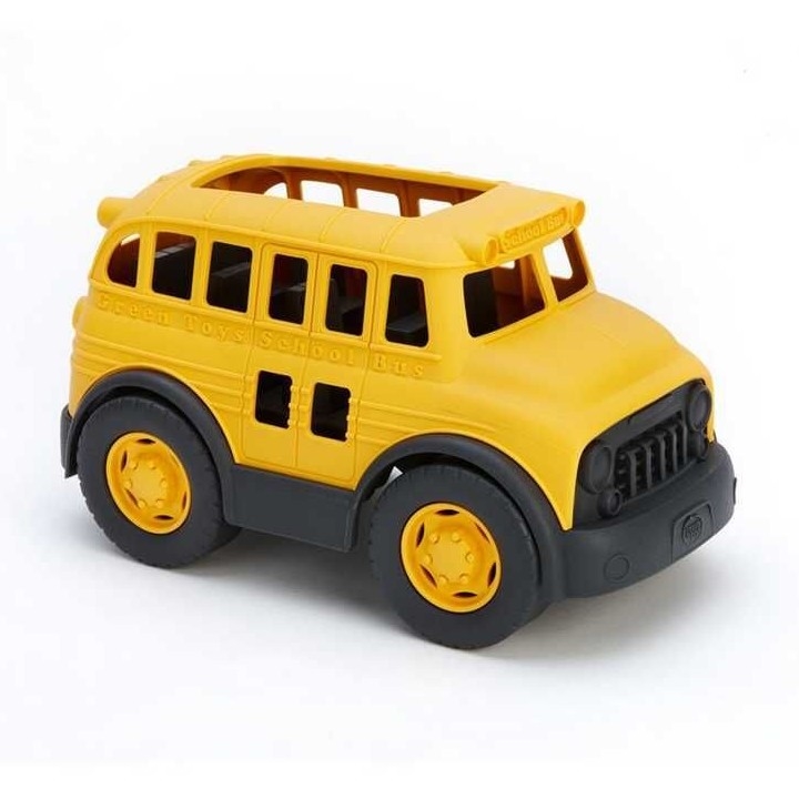 Green Toys - Autocarro escolar amarelo/preto
