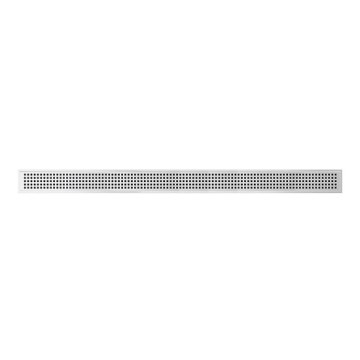Grelha 99,5x2,3 cm aço inoxidável/prateada