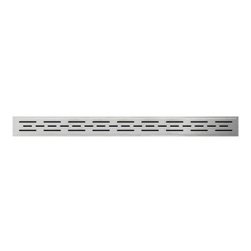 Grelha de escoamento 90 cm aço inoxidável/prateado