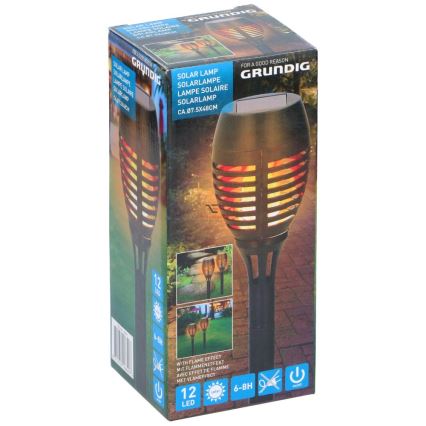 Grundig 16640 - Candeeiro solar LED LED/1,2V 600 mAh IP44
