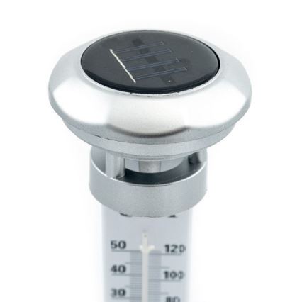 Grundig 89640 - Candeeiro solar LED com termómetro 1xLED/1,2V 600 mAh IP44