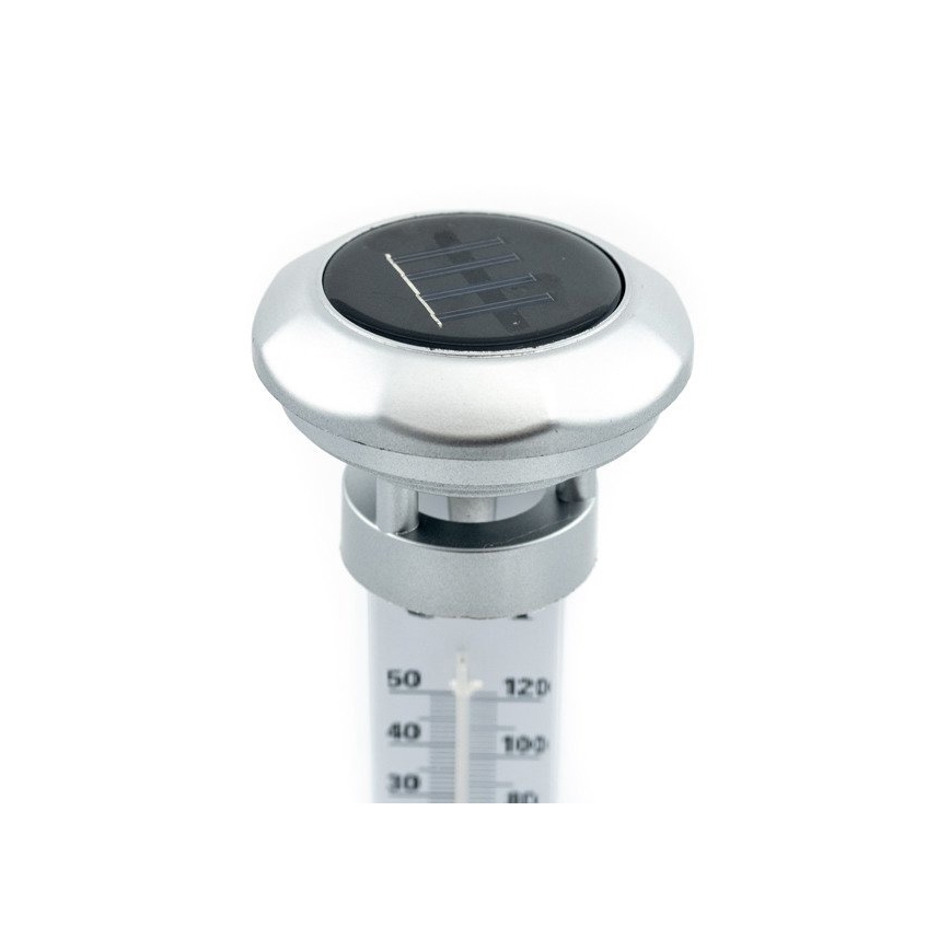 Grundig 89640 - Candeeiro solar LED com termómetro 1xLED/1,2V 600 mAh IP44