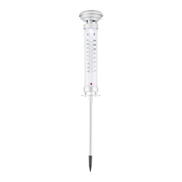 Grundig 89640 - Lâmpada solar LED com termómetro 1xLED/1,2V 600 mAh IP44