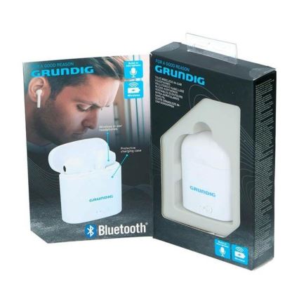 Grundig - Auriculares sem fios Bluetooth