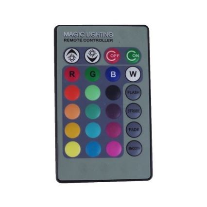 Grundig - Candeeiro de mesa LED RGB com regulação LED/1W/230V + controlo remoto