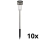 Grundig - CONJUNTO 10x Candeeiros solares LED IP44