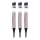 Grundig - CONJUNTO 3x Candeeiro solar LED 2xLED/1,2V
