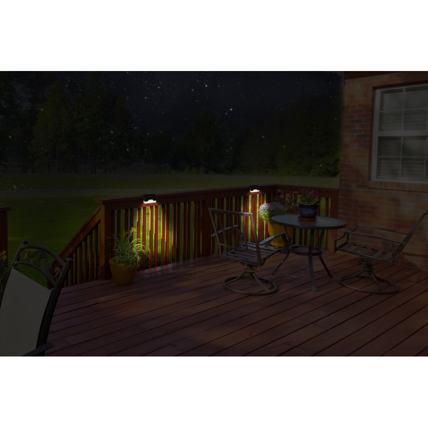 Grundig - CONJUNTO 4x Iluminação de parede solar LED LED/1,2V IP44