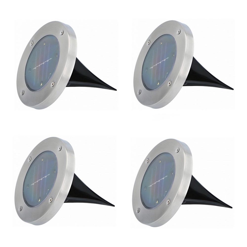 Grundig - CONJUNTO 4x Iluminação solar LED LED/1W/1,2V IP65