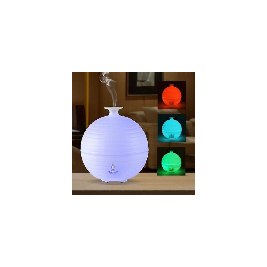 Grundig - Difusor LED RGB Aroma 3xLED/USB