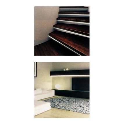Grundig - Fita LED 2m LED/3xAA branco
