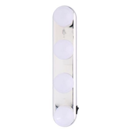 Grundig - Iluminação de espelho LED 4xLED/4xAA