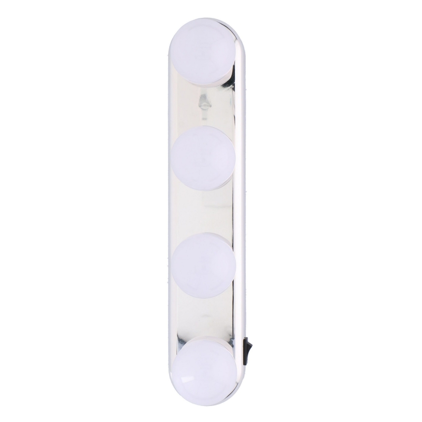 Grundig - Iluminação de espelho LED 4xLED/4xAA