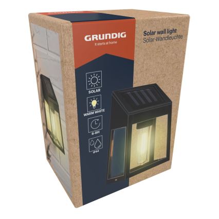 Grundig - Iluminação de parede solar LED LED/1,2V IP44