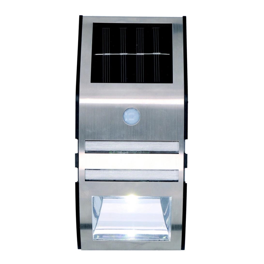 Grundig - Iluminação solar de parede LED com sensor 1xLED IP64