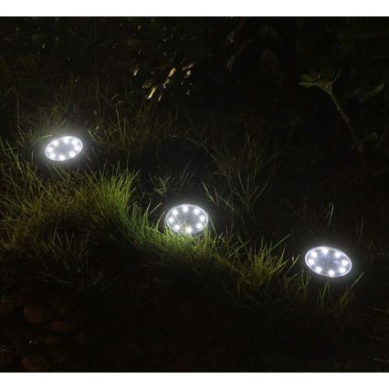 Grundig - Iluminação solar LED 8xLED/1xAA 600 mAh
