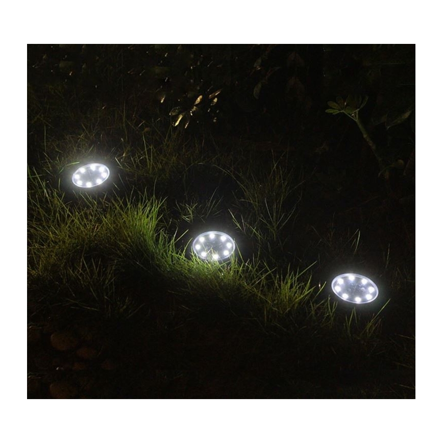 Grundig - Iluminação solar LED 8xLED/1xAA 600 mAh