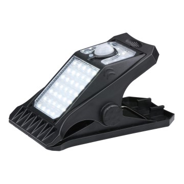 Grundig - Iluminação solar LED com sensor CLIP-ON LED/9W/3,7V IP44