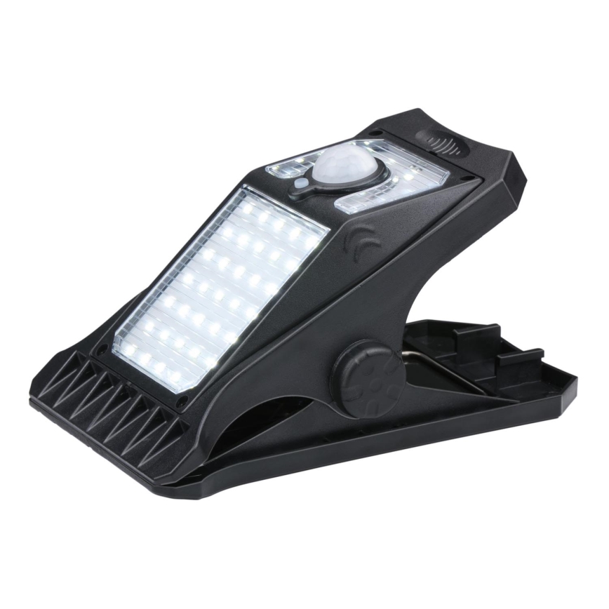 Grundig - Iluminação solar LED com sensor CLIP-ON LED/9W/3,7V IP44