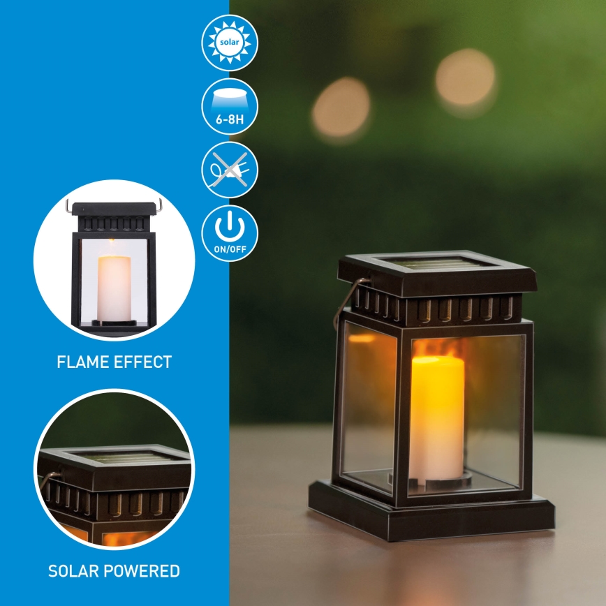 Grundig - Lanterna de papel solar LED LED/1,2V