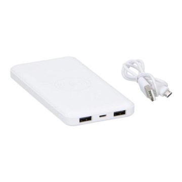 Grundig - Power Bank 8000 mAh/5V com carregamento sem fios