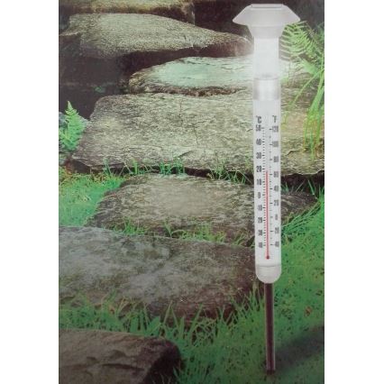 Grundig - Termómetro solar LED 1xAA