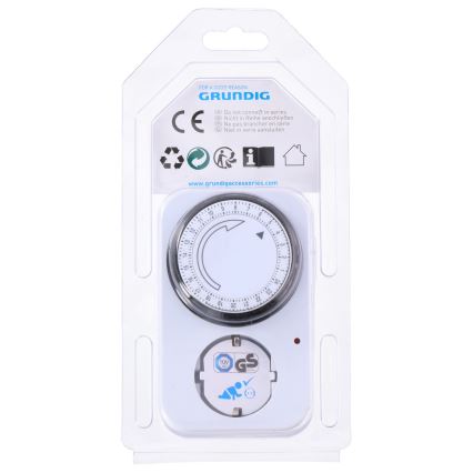 Grundig - Tomada com temporizador 3500W/230V