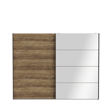 Guarda-roupa com espelho OREN 270x210 cm, carvalho artisan