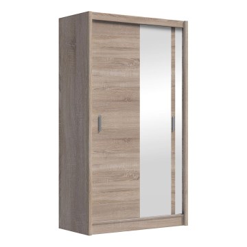 Guarda-roupa com espelho SABRINA 150x215 cm carvalho sonoma