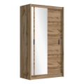 Guarda-roupa com espelho SABRINA 150x215 cm carvalho woltan
