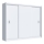 Guarda-roupa com portas deslizantes SAPHIRA 250x215 cm branco