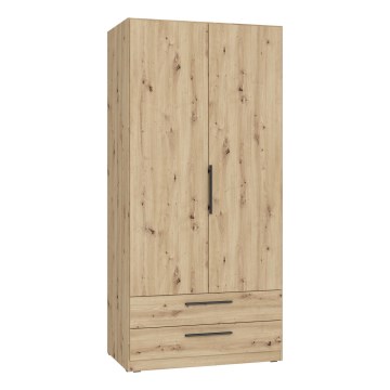Guarda-roupa MARO 100x213 cm carvalho artisan