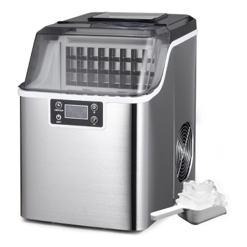 Guzzanti GZ124A - Máquina de gelo 150W/230V em aço inoxidável