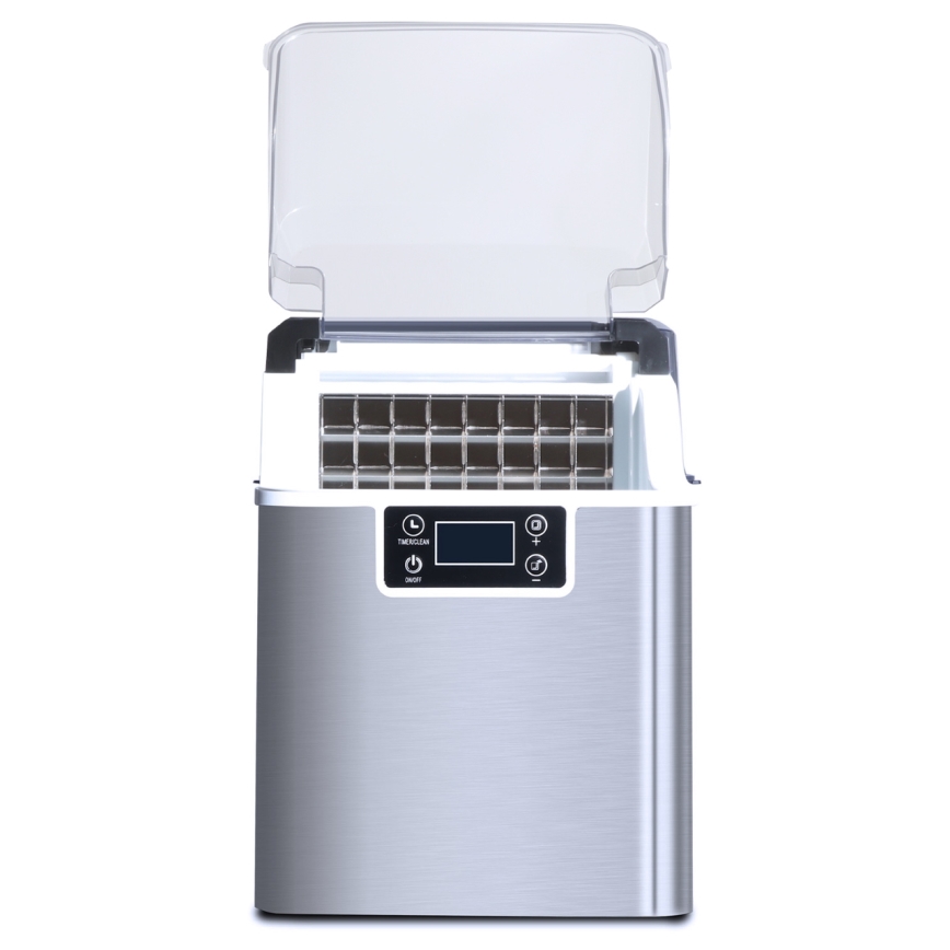 Guzzanti GZ124A - Máquina de gelo 150W/230V em aço inoxidável