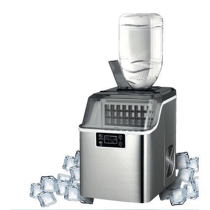 Guzzanti GZ124A - Máquina de gelo 150W/230V em aço inoxidável