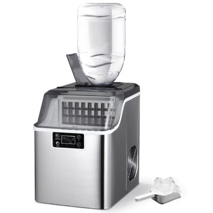 Guzzanti GZ124A - Máquina de gelo 150W/230V em aço inoxidável