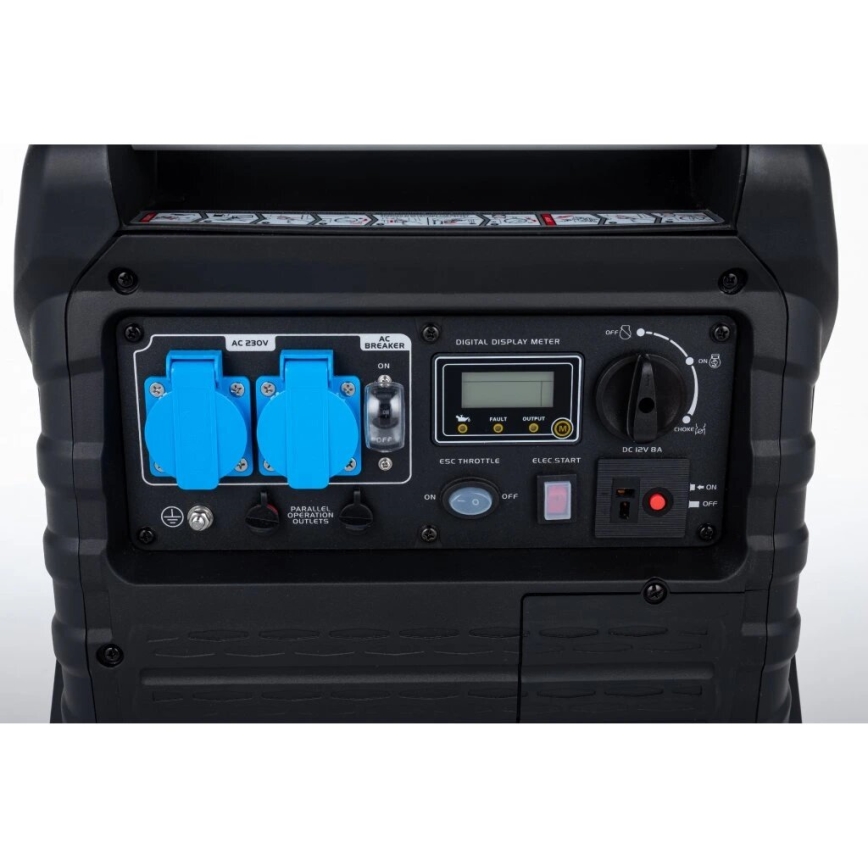 Hahn & Sohn 105412 - Gerador elétrico com inversor a gasolina H IG 3000 3300W