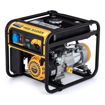 Hahn & Sohn 9176 - Gerador elétrico a gasolina HGG 3100X AVR 3300W