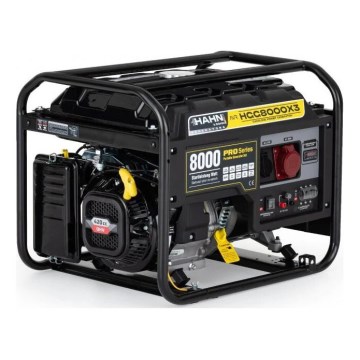 Hahn & Sohn 9177 - Gerador elétrico a gasolina HGG 8000 X3 6500W
