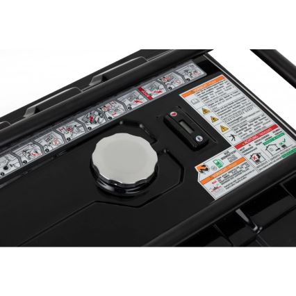 Hahn & Sohn 9177 - Gerador elétrico a gasolina HGG 8000 X3 6500W