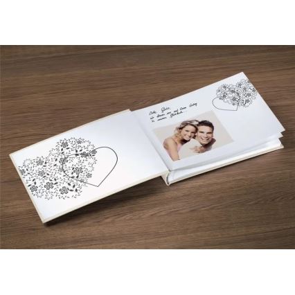 Hama - Album de fotos 30x20 cm 60 páginas coração